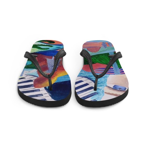 Colorful World Flip-Flops - Image 5