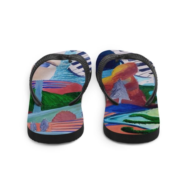 Colorful World Flip-Flops - Image 4