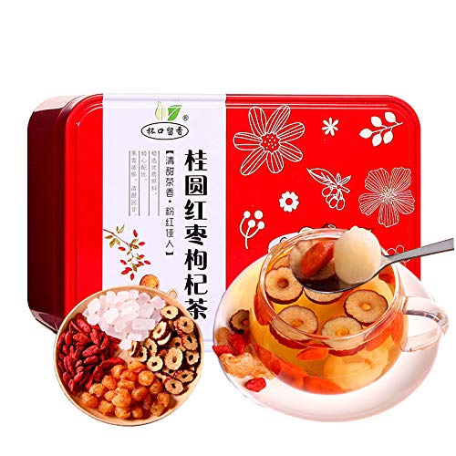 130g combination of flower and tea fruit tea in bags 桂圆红枣枸杞茶130g